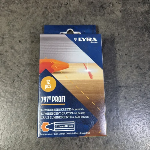 Stück Lyra Lumineszenzkreide Leuchtkreide Forstkreide Profi 797 lum orange 12