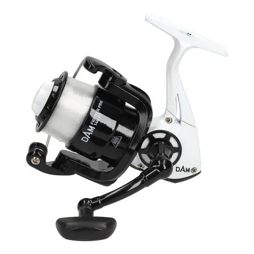 DAM Fighter Pro 140 FD Spinnrolle Frontbremsrolle mit 0,33mm Schnur bespult