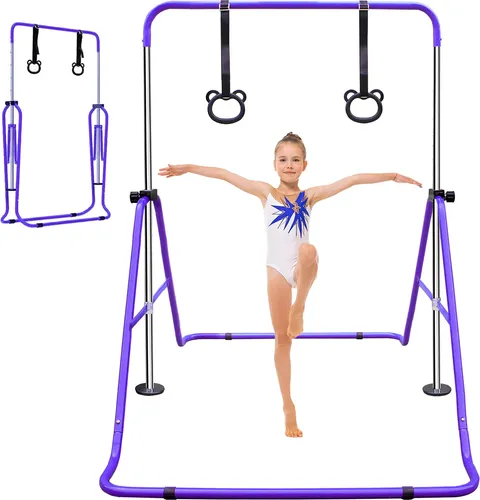 MODFU Kinder Turngerät Stange in lila von MODFU