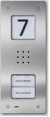 Siedle CAU 850-2-0 E Audio-Türstation Compact Unterputz von Siedle