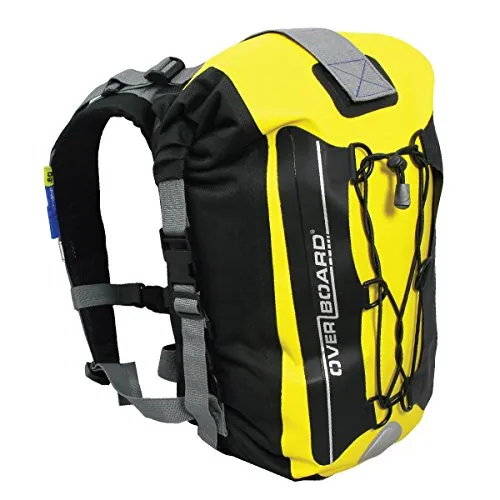 Overboard Premium Wasserdichter Rucksack | 100% wasserdicht und schwimmfähig - Sport & Outdoor-Aktivitäten: Der 20L OverBoard Rucksack schützt Ihre Ausrüstung dank IP66 Wasserdichtigkeit vor Wasser und Schmutz. Ideal für Kajakfahren, Wandern und mehr.