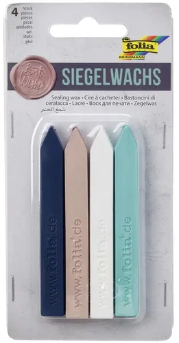 folia Siegelwachskerzen STYLE 4er Set von folia