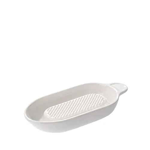 GEFU Ingwer- und Obstreibe FRUTTARE – Hochwertige Keramikreibe | Extrascharfe Zähne für Feines Mus | spülmaschinengeeignet