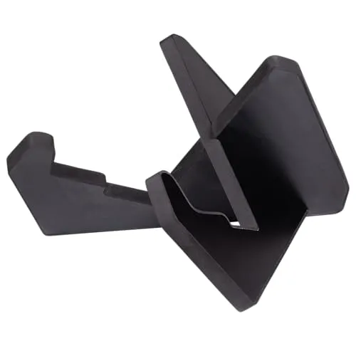 Gator Frameworks Elite Series Holzständer im X-Stil für Gitarren, geeignet für Akustik-, E-Gitarren und Bässe, Oberfläche in Schwarz (GFW-ELITEGTRXSTD-BLK)