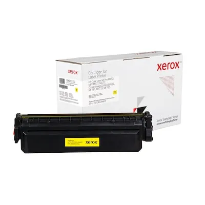 Xerox Everyday Alternativtoner Gelb für CF412X und CRG-046HY - Toner für HP Color LaserJet Pro und Canon imageCLASS, bietet eine hohe Reichweite von ca. 5000 Seiten für kosteneffiziente Drucklösungen.