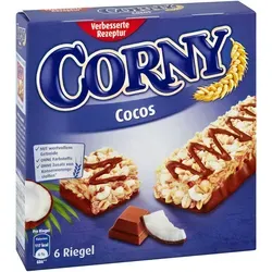 Corny Müsliriegel Kokos in Milchschokolade 6 Stück x 25 g (150g)