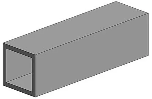 Evergreen Quadrat-Rohr, 3,2 x 350 mm (3) - 252