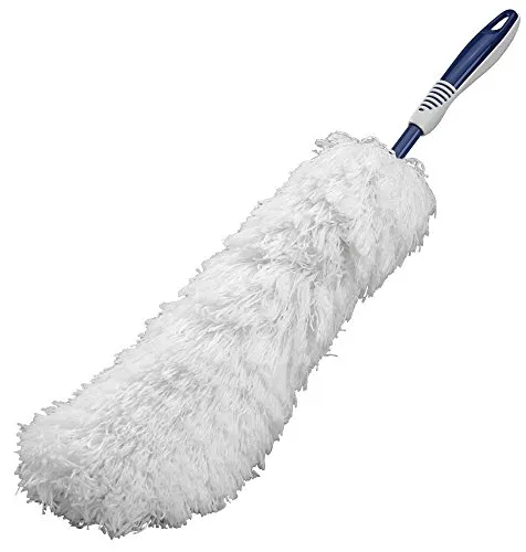 Bürstenmann Handstaubwedel, 60 cm, Weiß/Blau