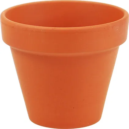 Blumentopf Ø8cm Ton 10er Set Garten Basteln Deko, 10 Stück