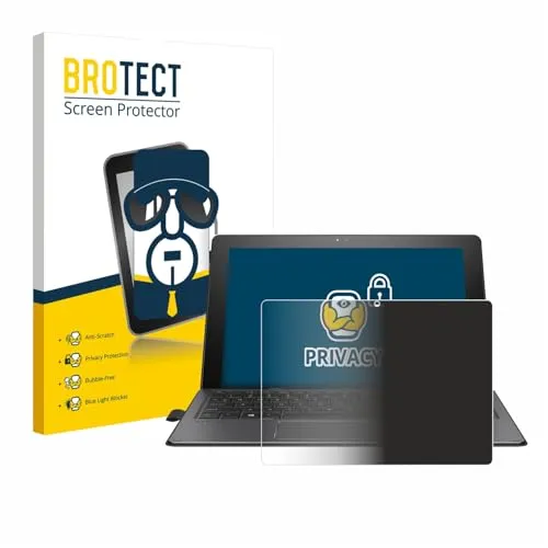 BROTECT Anti-Spy Blickschutzfolie für HP Pro x2 612 G2 Privacy Screen Protector [Displayschutz-Folie, Sichtschutz, Blaulichtfilter]