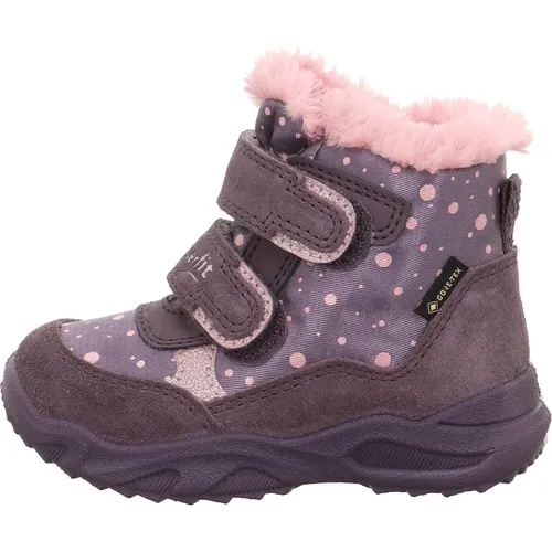 Superfit Baby Mädchen GLACIER Gore-Tex Stiefel - warm gefüttert in Lila/Rosa - Wanderschuhe mit atmungsaktiver Gore-Tex-Technologie, ideal für warme Füße bei jedem Wetter.