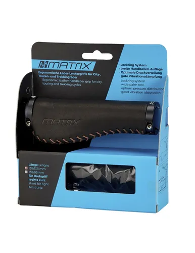 MATRIX Fahrrad Lenkergriff G2 Leder – Ergonomisch und stilvoll