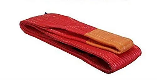 8 Meter Hebegurt Rundschlinge mit 5000kg Tragfähigkeit - Rundschlinge mit Endschlaufe, 8m lang und 5000kg Tragkraft, farbcodiert nach europäischer Norm. Ideal für Kran- und Abschlepparbeiten, sicher und vielseitig einsetzbar.