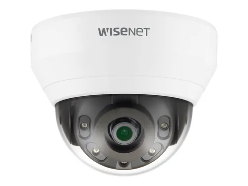 Hanwha QND-6012R1 Videoüberwachungskamera - Indoor Dome IP-Kamera mit 2MP Auflösung und IR-Nachtsicht, ideal für Sicherheitsüberwachung in Innenräumen.