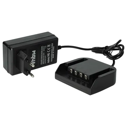 vhbw Ladegerät kompatibel mit AEG B12, BBM 14 STX-R, B1220R, B1215R, B1214G, BBM 14 STX Werkzeug NI-Cd, NiMH-Akkus, 1,2-18V, 1AV