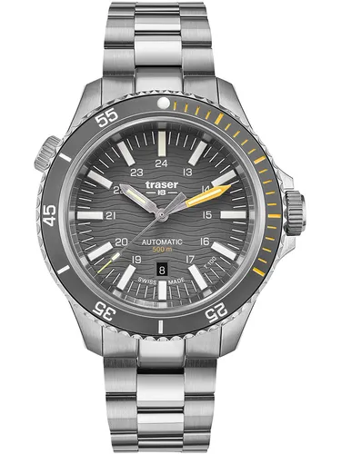 Traser H3 P67 Diver Automatik T100 Grey Herrenuhr 46mm