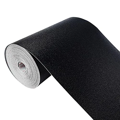 Autofolie 11x100 cm | Klebefolie Auto mit strukturierter Oberfläche | Selbstklebend Folie für Fahrzeugtuning, Motorrad und Möbel | Lackschutzfolie – wasserfest und abriebfest | Pixel Schwarz