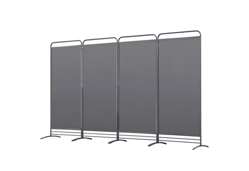 Angel Living Paravent Klappbar Raumteiler Freistehend Sichtschutzwand (4 St), Paravent 4 Teilig, 324(B) x 50(T) x 180(H)cm