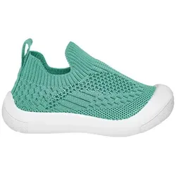 Playshoes Freizeitschuh Strick Unisex Kinder Sneaker - Mint Strick, 24 EU - Sneaker für Mädchen mit bequemen Slip-On Design, ideal für Kindergarten und Freizeit. Flexibles Obermaterial passt sich perfekt an die Füße an und sorgt für hohen Tragekomfort.