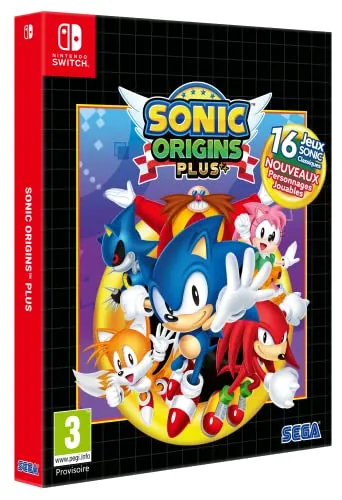 Sonic Origin Plus Day One SWI VF in schwarz von Sega