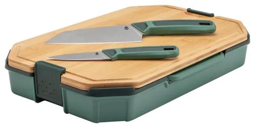 Gerber ComplEAT Schneidebrett Set mit Universal- und Chefmesser