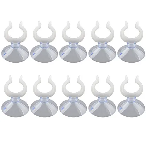 HALJIA 10 23 mm Aquarium Fisch Tank Saugnäpfe Airline Schlauch Pumpe Air Line Tubing Halterung