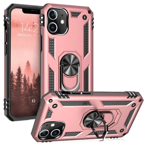 Handy Hülle für Apple iPhone 12 Handyhülle Schutz Cover Case Rosa
