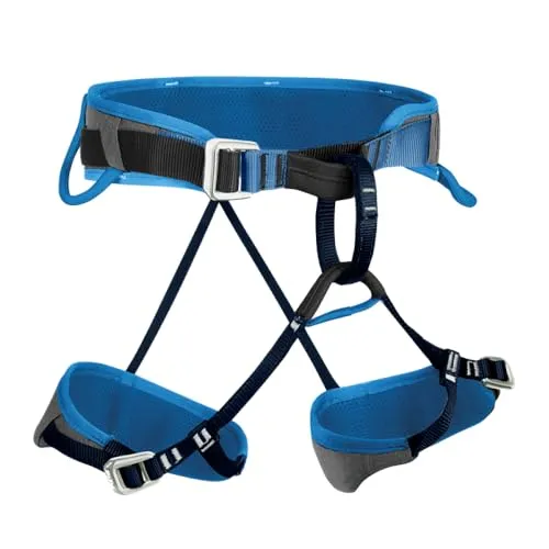 Salewa Xplorer Klettergurt Grau L/XL - Klettergurt für Einsteiger und Profis, atmungsaktiv mit verstellbaren Beinschlaufen, ideal für Klettersteige und alpine Touren. Sichere Handhabung und praktische Ausstattung für unterwegs.