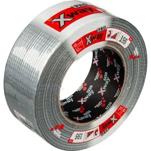 Schuller Gewebeband 45769, X-Way Pro, silber, 48mm x 50m