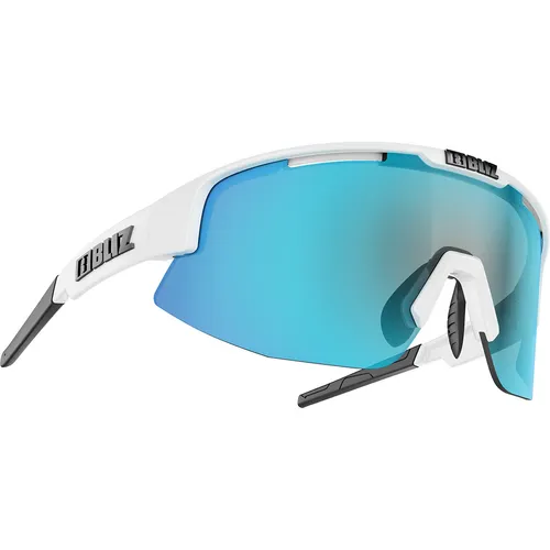Bliz Matrix ZB7004 07 - Sportbrille in Weiß - Sportbrille mit UV-Schutz und flexiblem Rahmen, ideal für Outdoor-Aktivitäten und Sportliebhaber.