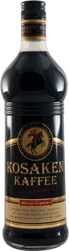 KOSAKEN KAFFEE Mocca-Liqueur 26,0% Vol., 0,5 Liter - Likör mit 26% Vol., verführt mit intensivem Kaffeegeschmack – perfekt für Cocktails oder purer Genuss.