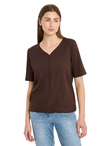 Cecil Shirt im Tunika-Look Macchiato Brown M von CECIL