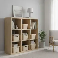 Plastard Boxen 7,5 L, 3er-Set, stapelbar, BPA-frei, Beige, mit Deckel