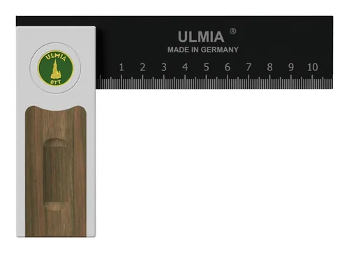 Ulmia Präzisions-Winkel 150 mm Alu-Line - Präzisionswinkel aus hochwertigem Aluminium, ideal für exakte Messungen und perfekte Ergebnisse in der Holz- und Metallbearbeitung.