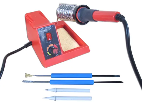 Lötstation Lötset Lötkolben 58 Watt 450°C Regelbar von 100°C - 450°C + Zubehör