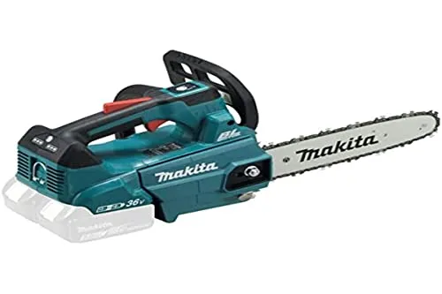 Makita Kettensäge DUC256Z Top Handle - Akku-Kettensäge mit 25cm Schwertlänge, bürstenlosem Motor für hohe Ausdauer und Torque Boost Mode für extra Leistung auf Knopfdruck. Ideal für professionelle Anwendungen.