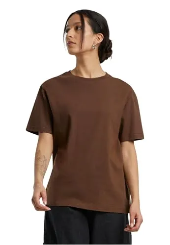 Build Your Brand Damen By211-ladies Everyday Tee T-Shirt, Chocolatebrown, M EU
