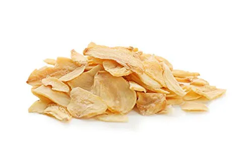 Food-United KNOBLAUCHFLOCKEN-GETROCKNET 2kg getrocknete Knoblauch-Flakes-Chips ungeschwefelt ohne künstliche Zusatzstoffe Geschmacksverstärker oder Konservierungsstoffe