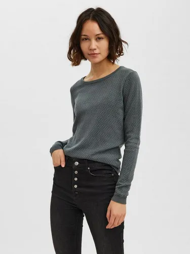 VERO MODA VMCARE Structure LS O-Neck BLOU NOOS von VERO MODA