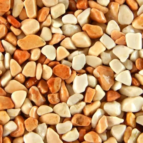 Terralith Steinteppich Marmor Komplett-Set für 1qm in rot von Terralith