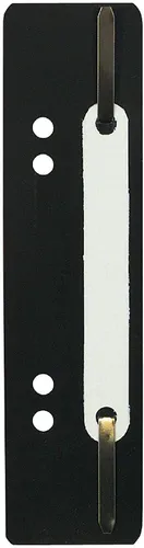 EXACOMPTA 426001B Heftstreifen 35 x 150 mm PP schwarz