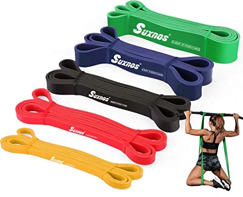 PANENDIANO Pull Up Fitnessbänder, Widerstandsband, Gymnastikband, extra reißfest, für Calisthenics, Crossfit, Freeletics