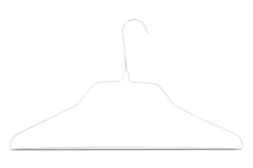 Kleiderbügel Weiß von RSR Hangers