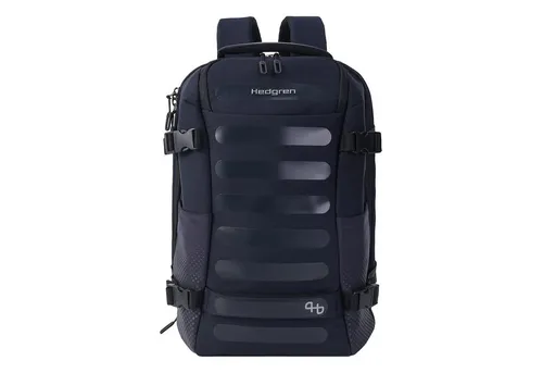 Hedgren Comby Rucksack mit RFID-Schutz 46 cm Laptopfach, schwarz - Stylischer Rucksack mit RFID-Schutz und 46 cm Laptopfach, ideal für Alltag und Reisen.