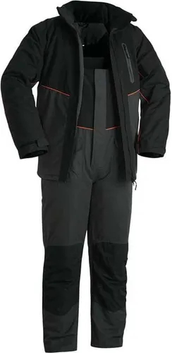 Fladen Thermal suit Authentic grey/black Thermoanzug 2-Teiler XL