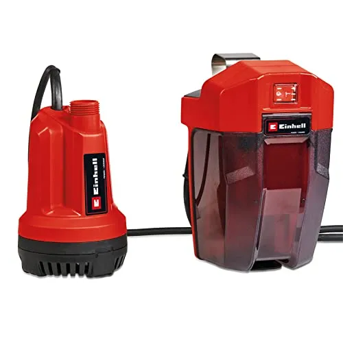 Einhell GE-SP 18 Li Akku-Klarwassertauchpumpe - leistungsstark und flexibel, ideal für Garten und Camping ohne Stromanschluss