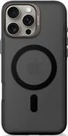 Decoded Recycled Plastic Backcover für iPhone 16 Pro Max - Transparent Schwarz - Smartphone Hülle aus recyceltem Kunststoff, umweltfreundlich und schützt Ihr iPhone 16 Pro Max stilvoll.