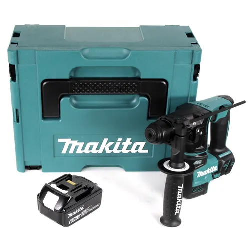 Makita DHR 171 Akku Bohrhammer 18V SDS Plus - Kompakter Akku Bohrhammer mit 6Ah Lithium-Ionen Akku für hohe Leistung und Mobilität. Ideal für Profis und Heimwerker. Lieferung inklusive Makpac.