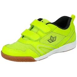 Lico Sportschuh Boulder V Hallenschuh gelb|schwarz 39 EU - Laufschuhe für Hallensport, mit robustem Nylon-Obermaterial und praktischem Klettverschluss für optimalen Halt.