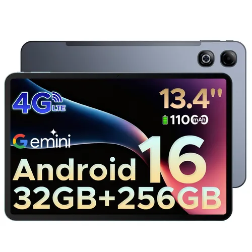 DOOGEE Tab G6 Max – 13,4 Zoll Android Tablet mit 4G LTE von Doogee